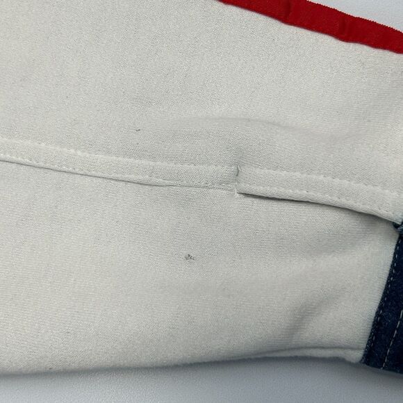 Vintage Baby Noiz Womens Juniors Sweatsuit Denim Jacket Sweatpants White 2XL XXL - Picture 9 of 16